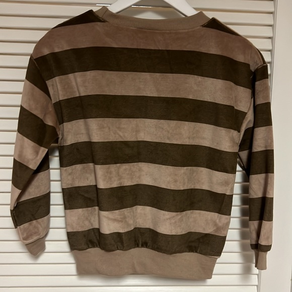 Wynken Velour Striped Sweatshirt Size 8Y New!!! - Picture 10 of 12